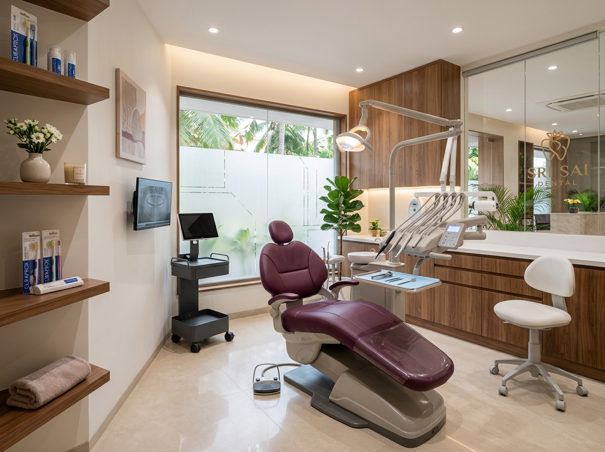 Preventive dental examination and operatory